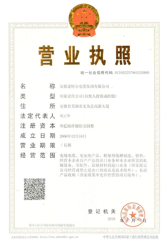 營(yíng)業(yè)執(zhí)照